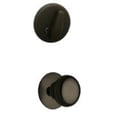 thumbnail image 1 of Schlage F59 PLY 613 Plymouth Interior Knob with Deadbolt Oil Rubbed Bronze Interior Half Only, 1 of 3