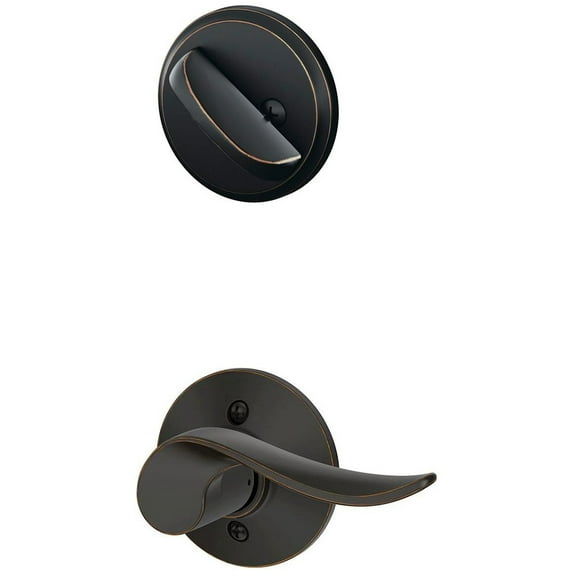 Schlage F59-Sac-Lh Sacramento Left Handed Single Cylinder Interior Pack - Bronze