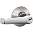 thumbnail image 1 of Schlage F80-Ela Elan Single Cylinder Keyed Entry Storeroom Door Lever Set - Chrome, 1 of 4