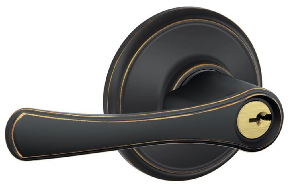 Schlage F80Vla Avila Single Cylinder Keyed Entry Storeroom Door Lever