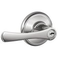 thumbnail image 1 of Schlage F80-Vla Avila Single Cylinder Keyed Entry Storeroom Door Lever Set - Chrome, 1 of 3