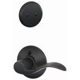 thumbnail image 1 of Schlage F94-ACC-LH Accent Lever Left Handed Dummy Interior Pack from The F-Serie, Aged Bronze, 1 of 3