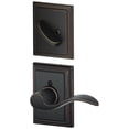 thumbnail image 1 of Schlage F94ACC716ADDLH Accent Left Handed One-Sided Dummy Interior Pack - Bronze, 1 of 4