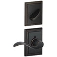 thumbnail image 1 of Schlage F94ACC716ADDRH Accent Right Handed One-Sided Dummy Interior Pack - Bronze, 1 of 4