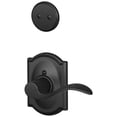 thumbnail image 1 of Schlage F94ACC622CAMLH Accent Left Handed One-Sided Dummy Interior Pack - Black, 1 of 4