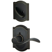 Schlage F94-Acc-Cam-Lh Accent Left Handed One-Sided Dummy Interior Pack - Bronze