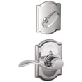 thumbnail image 1 of Schlage F94ACC625CAMRH Accent Right Handed One-Sided Dummy Interior Pack - Chrome, 1 of 4