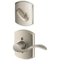 thumbnail image 1 of Schlage F94-Acc-Grw-Lh Accent Left Handed One-Sided Dummy Interior Pack - Nickel, 1 of 2