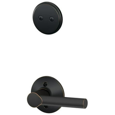 Schlage F94-Brw Broadway One-Sided Dummy Interior Pack - Bronze