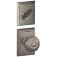 thumbnail image 1 of Schlage F94GEO621ADD Georgian One-Sided Dummy Interior Pack - Nickel, 1 of 4