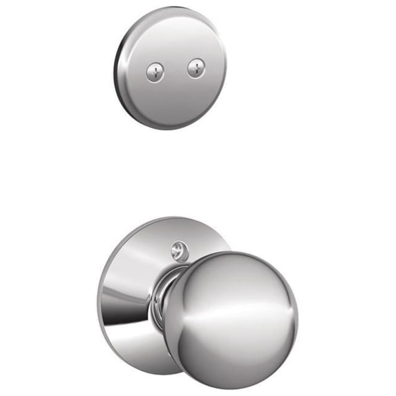 Schlage F94ORB625 Orbit One-Sided Dummy Interior Pack - Chrome