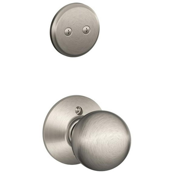 Schlage F94-Orb Orbit One-Sided Dummy Interior Pack - Nickel