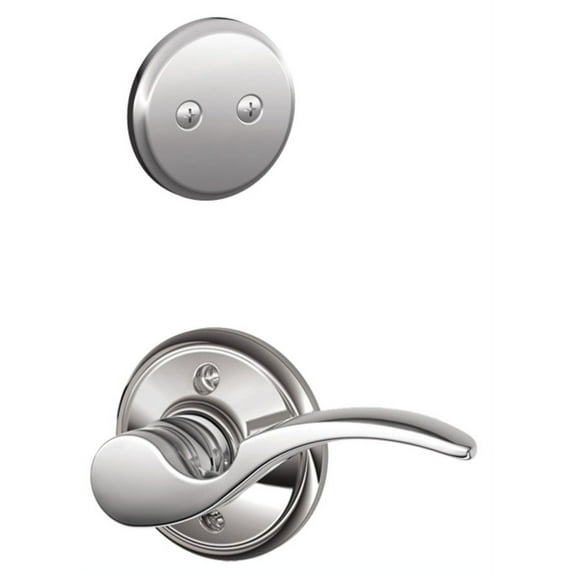 Schlage F94-Sta-Lh St. Annes Left Handed One-Sided Dummy Interior Pack - Chrome