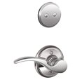 thumbnail image 1 of Schlage F94-Sta-Rh St. Annes Right Handed One-Sided Dummy Interior Pack - Chrome, 1 of 3