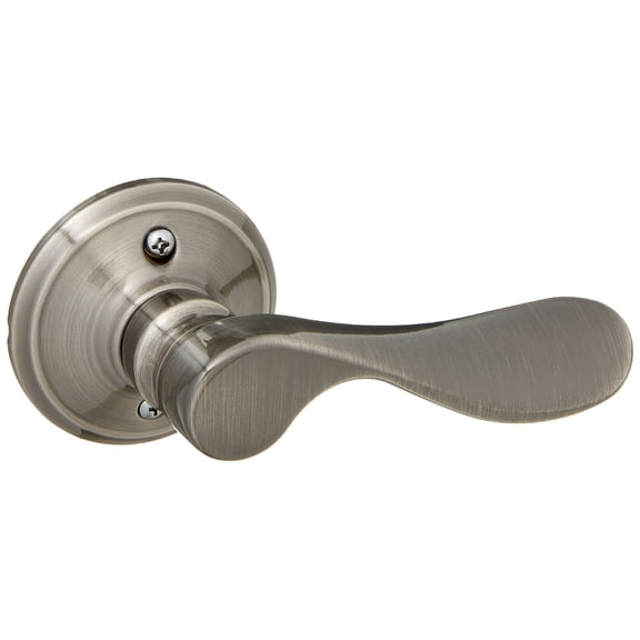 Schlage F94CHP620LH Antique Pewter Champagne Champagne Dummy Lever Interior Pack with Deadbolt Trim for Left Handed Doors F94-CHP-LH