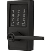 Schlage FE789WBVCEN622LAT Encode Smart Wi-Fi Entry Door Lock, Century Lever, Matte Black - Quantity 1