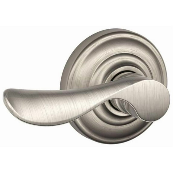 Schlage Fa10-Chp Champagne Passage Door Lever Set - Nickel
