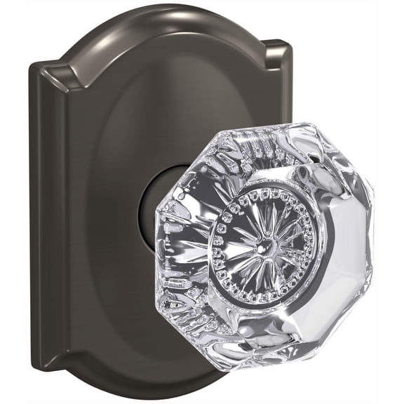 Schlage Fc172-Alx-Cam Custom Alexandria Non-Turning Two-Sided Dummy Door Knob Set -