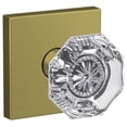 thumbnail image 1 of Schlage FC172ALX608COL Custom Alexandria Non-Turning Two-Sided Dummy Door Knob Set - Brass, 1 of 7