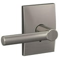 thumbnail image 1 of Schlage Fc172-Brw-Cen Custom Broadway Non-Turning Two-Sided Dummy Door Lever Set - Nickel, 1 of 7