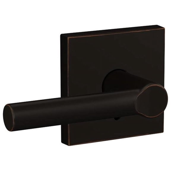 Schlage Custom Broadway Non-Turning Lever with Collins Trim