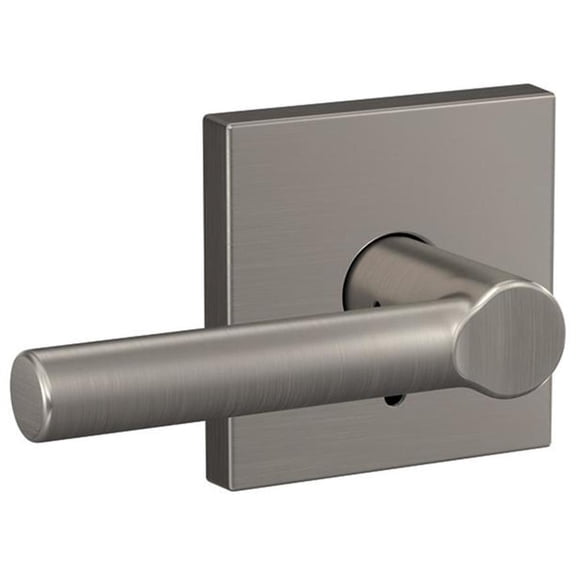 Schlage Fc172-Brw-Col Custom Broadway Non-Turning Two-Sided Dummy Door Lever Set - Nickel