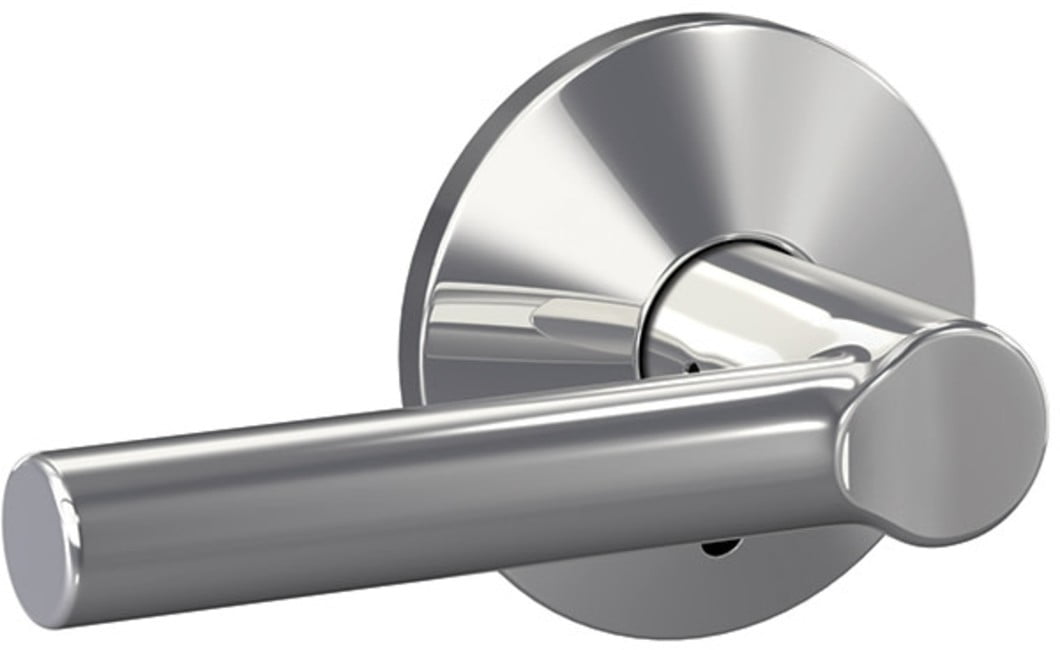Bright Chrome Universal Interior Hall/Closet Dummy Door Handle