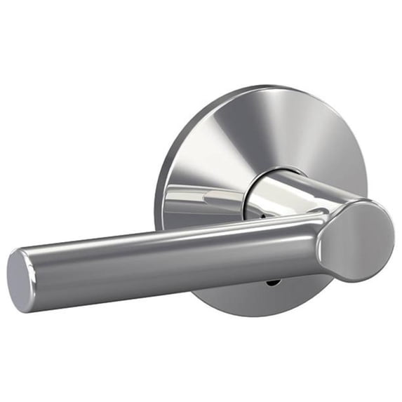 Schlage FC172BRW625KIN Custom Broadway Non-Turning Two-Sided Dummy Door Lever Set - Chrome