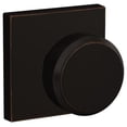 thumbnail image 1 of Schlage FC172BWE716COL Custom Bowery Non-Turning Two-Sided Dummy Door Knob Set - Bronze, 1 of 7