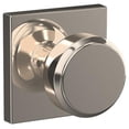 thumbnail image 1 of Schlage FC172BWE618COL Custom Bowery Non-Turning Two-Sided Dummy Door Knob Set - Nickel, 1 of 7