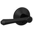 thumbnail image 1 of Schlage FC172DMP622KIN Custom Dempsey Non-Turning Two-Sided Dummy Door Lever Set - Black, 1 of 7