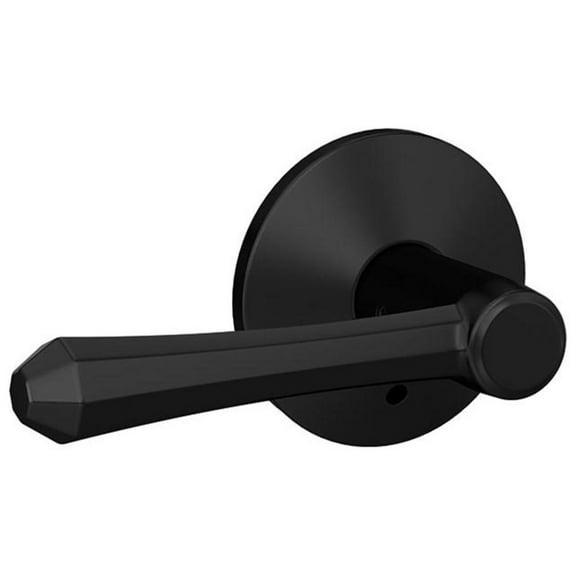 Schlage Fc172-Dmp-Kin Custom Dempsey Non-Turning Two-Sided Dummy Door Lever Set - Black