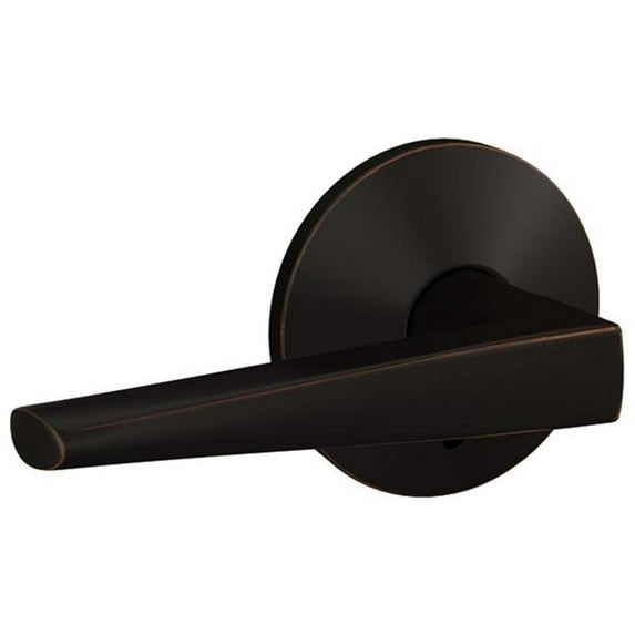 Schlage FC172ELR716KIN Custom Eller Non-Turning Two-Sided Dummy Door Lever Set - Bronze
