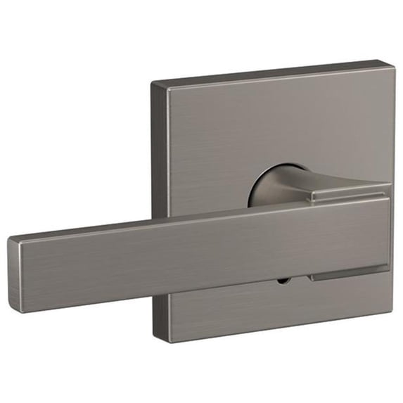 Schlage FC172NBK619COL Custom Northbrook Non-Turning Two-Sided Dummy Door Lever Set -