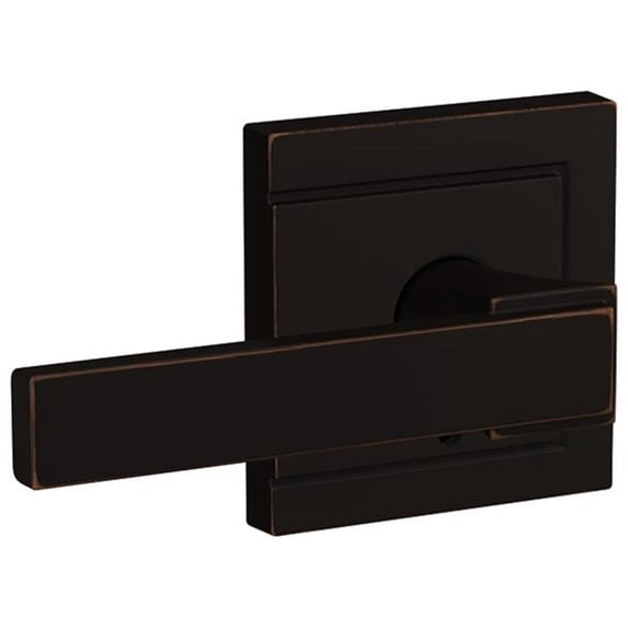 Schlage FC172NBK716ULD Custom Northbrook Non-Turning Two-Sided Dummy Door Lever Set -