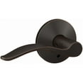 thumbnail image 1 of Schlage Fc172-Pen-Kin Custom Pennant Non-Turning Two-Sided Dummy Door Lever Set - Bronze, 1 of 7