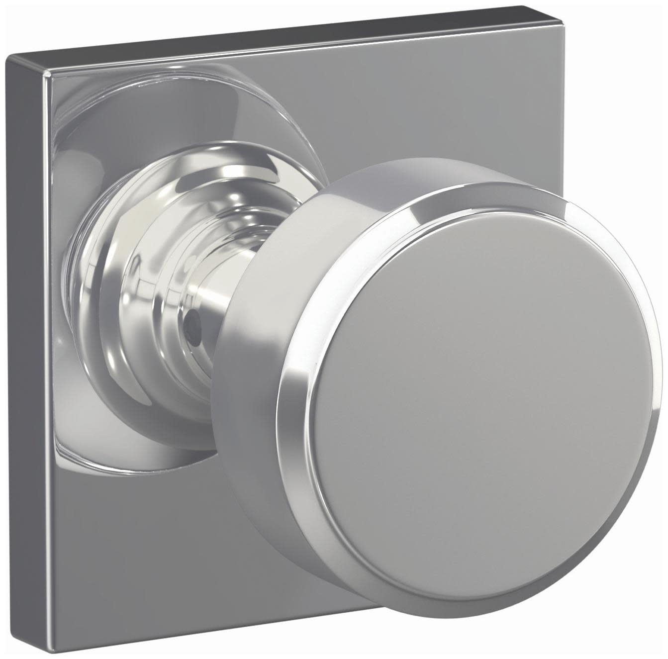 Schlage FC172SWA625COL Custom Swanson Non-Turning Two-Sided Dummy Door Knob Set - Chrome