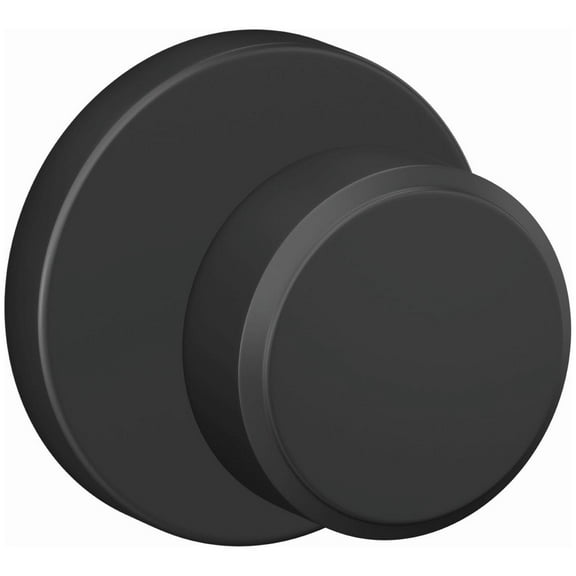 Schlage Fc172-Swa-How Custom Swanson Non-Turning Two-Sided Dummy Door Knob Set - Black