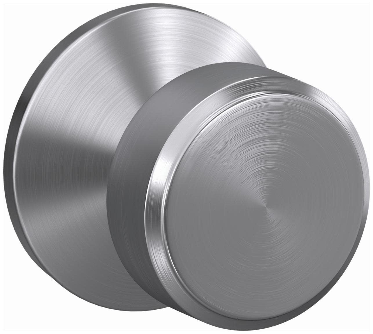 Schlage FC172SWA626KIN Custom Swanson Non-Turning Two-Sided Dummy Door Knob Set - Chrome