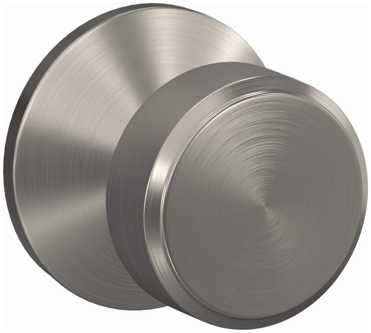 Schlage FC172SWA619KIN Custom Swanson Non-Turning Two-Sided Dummy Door Knob Set - Nickel