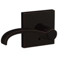 thumbnail image 1 of Schlage FC172WIT716COL Custom Whitney Non-Turning Two-Sided Dummy Door Lever Set - Bronze, 1 of 7
