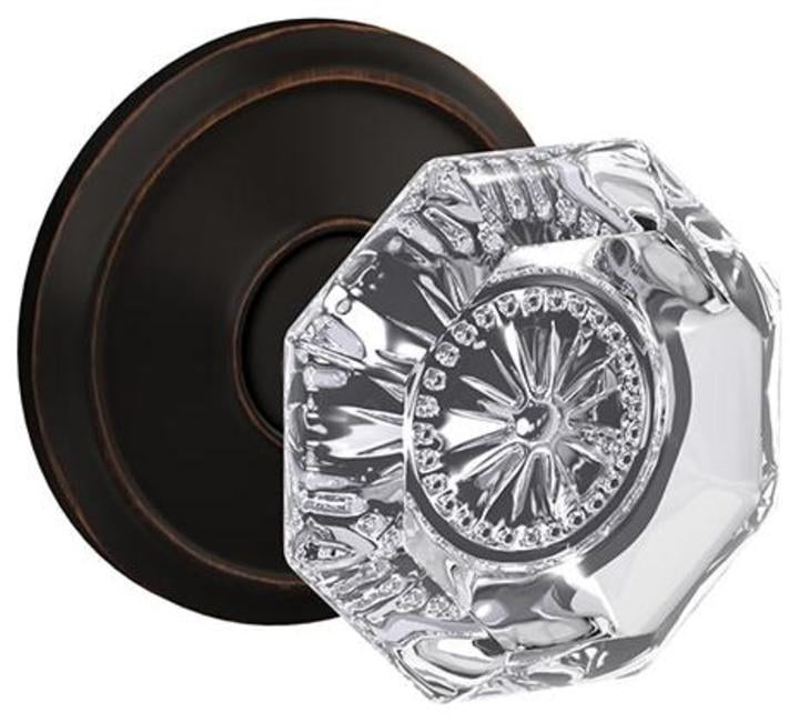 Schlage FC21ALX716ALD Custom Alexandria Passage & Privacy Door Knob Set - Bronze