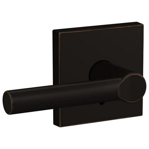 Schlage Fc21-Brw-Col Custom Broadway Passage & Privacy Door Lever Set - Bronze