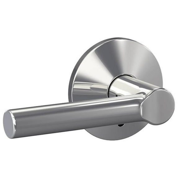 Schlage FC21BRW625KIN Custom Broadway Passage & Privacy Door Lever Set - Chrome