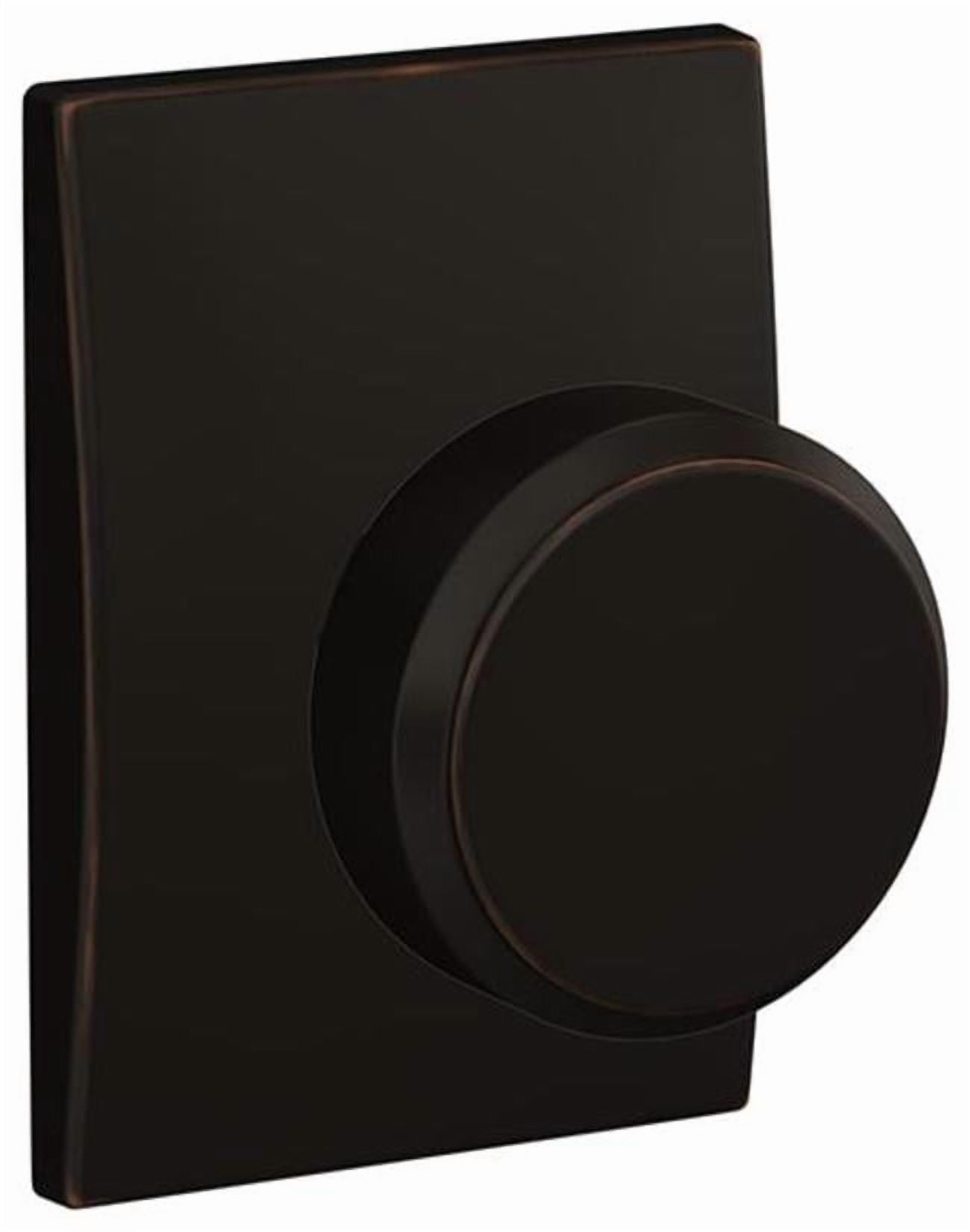 Schlage FC21BWE716CEN Custom Bowery Passage & Privacy Door Knob Set - Bronze