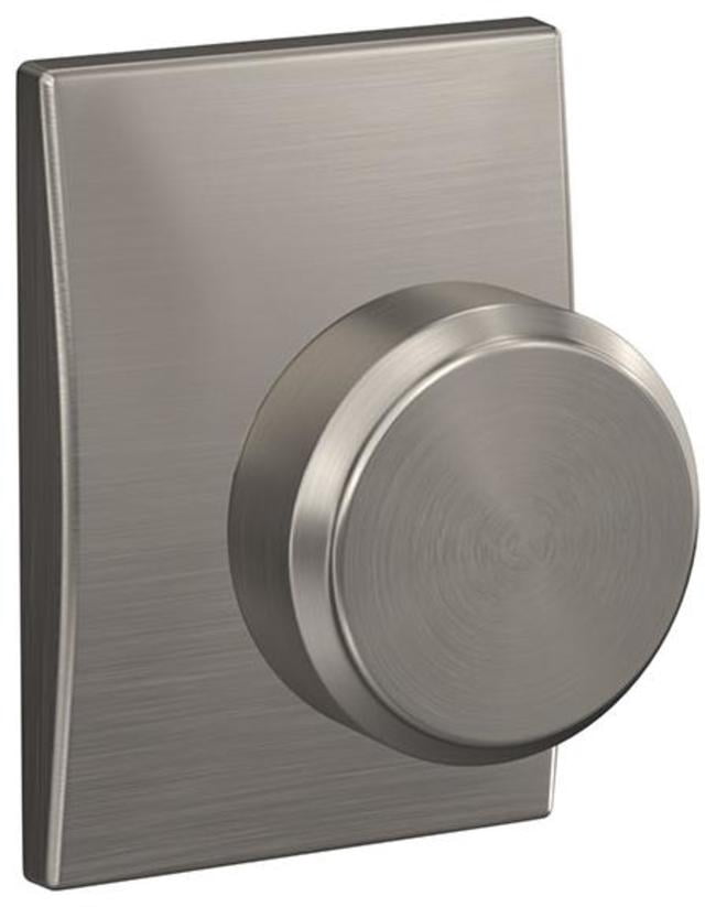Schlage FC21BWE619CEN Custom Bowery Passage & Privacy Door Knob Set - Nickel