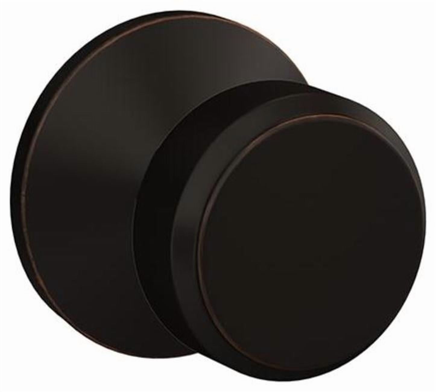 Schlage FC21BWE716KIN Custom Bowery Passage & Privacy Door Knob Set - Bronze