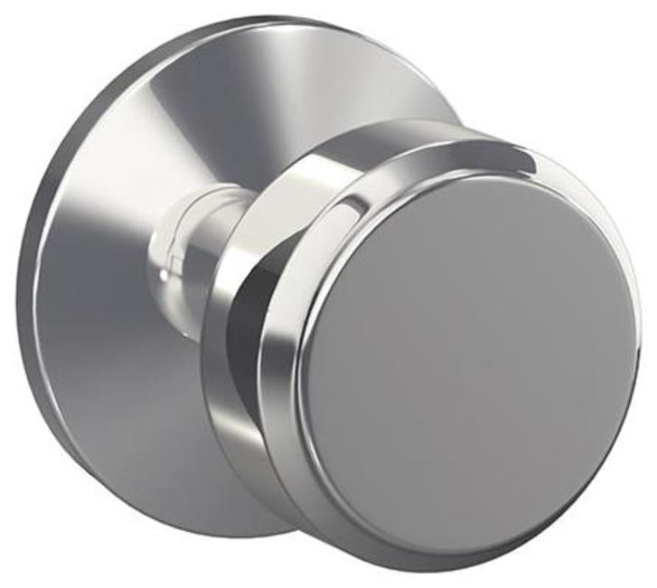 Schlage FC21BWE625KIN Custom Bowery Passage & Privacy Door Knob Set - Chrome