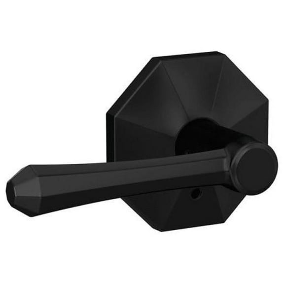 Schlage Fc21-Dmp-Rwd Custom Dempsey Passage & Privacy Door Lever Set - Black