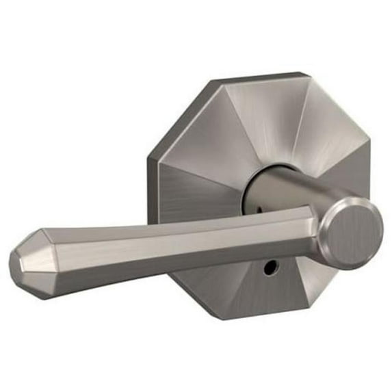 Schlage Fc21-Dmp-Rwd Custom Dempsey Passage & Privacy Door Lever Set - Nickel